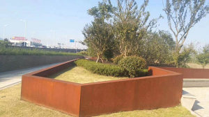 六盘水耐候钢挡土墙